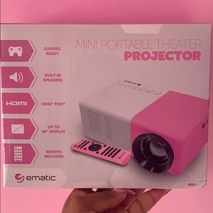 Mini Portable Theater Projector